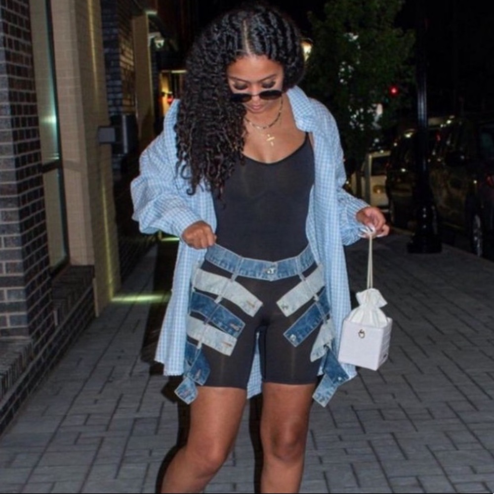 Denim skirt